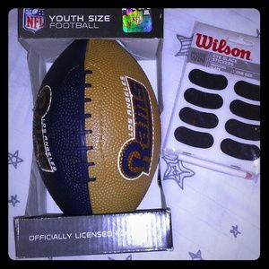 🏈Officially licensed NFL Rams youth ball